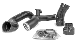 Competition Zestaw Intercoolera Wagner Tuning EVO2 + Orurowanie Ford Mustang 2015 - WT-200001074.PIPE