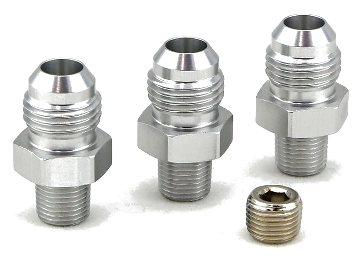 Zestaw króćców regulatora ciśnienia paliwa Turbosmart FPR Fitting Kit 1/8NPT to-6AN