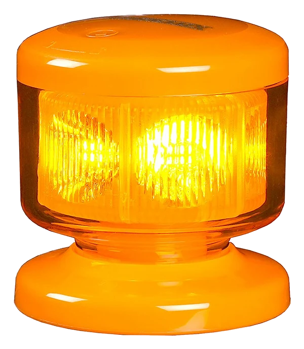 Przenośna Akumulatorowa Lampa Ostrzegawcza Kogut LED Purelux Portable Beacon 73mm 6W