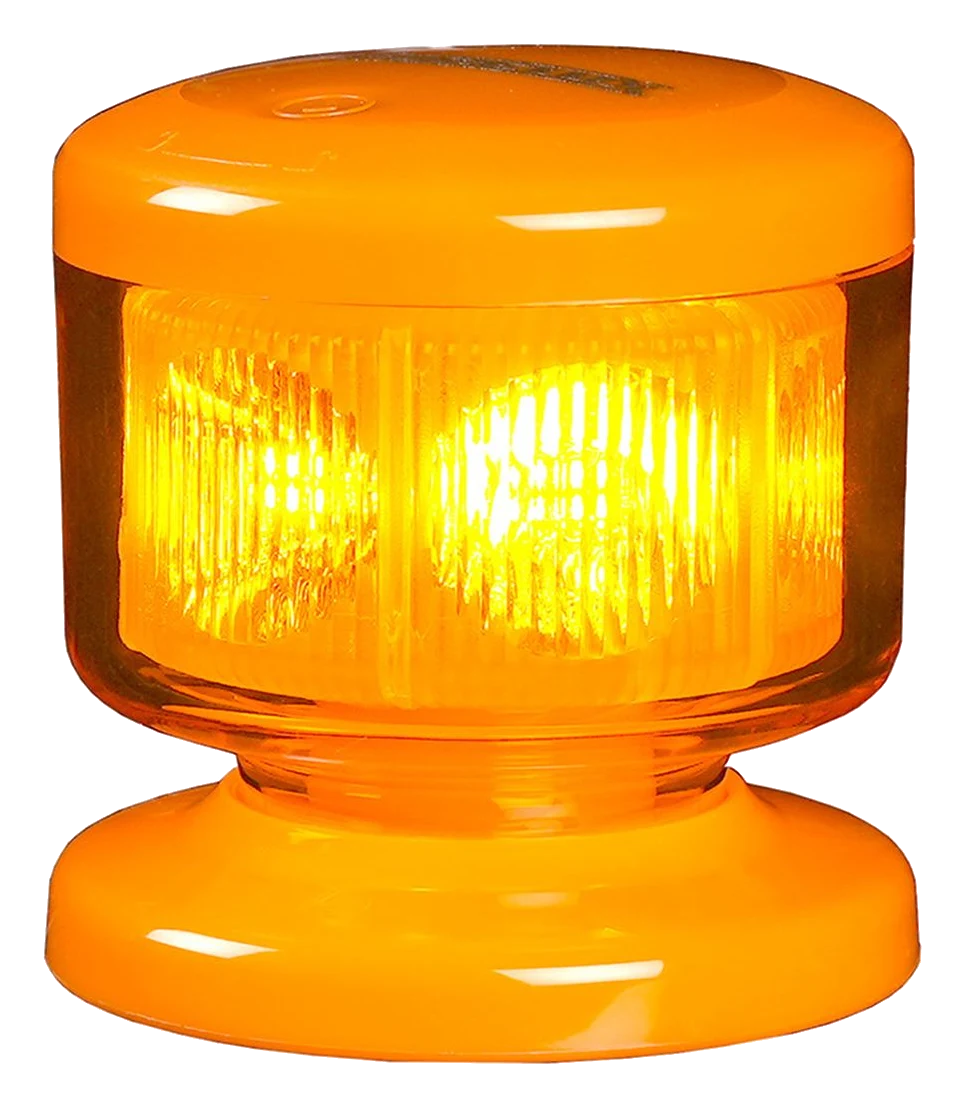 Przenośna Akumulatorowa Lampa Ostrzegawcza Kogut LED Purelux Portable Beacon 73mm 6W