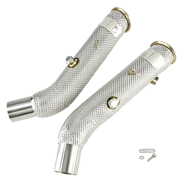 Downpipe z osłoną termiczną FMIC.Pro Alfa Romeo Giulia 952 Stelvio 949 Quadrifoglio 2.9L V6 2016-2022