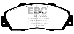 DP6872 Klocki hamulcowe GREENSTUFF EBC Brakes Honda Honda CR-V Odyssey Isuzu Oasis CRV Mk1