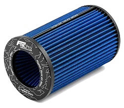 Stożkowy filtr powietrza FMIC.Pro dł. 225mm średnica montażowa 102mm niebieski