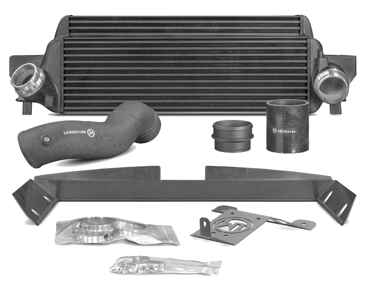 Comp. Intercooler Kit with Charge Pipe no ACC-modul Wagner Tuning for BMW M 135i - WT-200001191.NOACC.PIPE