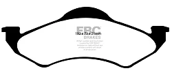 DP71318 Klocki hamulcowe GREENSTUFF EBC Brakes Dodge Dakota 2WD Dakota 4WD Durango