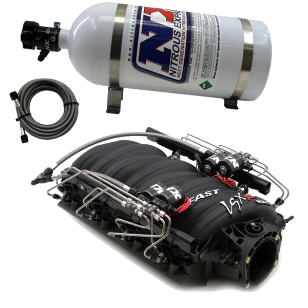 Fast 102 Manifold for LS3 / L92 Heads with NX Shark Direct Port Nitrous Express NX INTAKE011