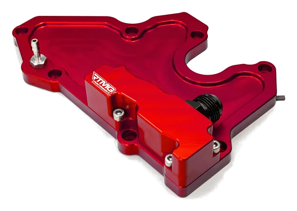 RTMG Performance Valve Cover Breather Adapter PCV AN10 for 1.8/2.0 TSI EA888 Gen 3 Red