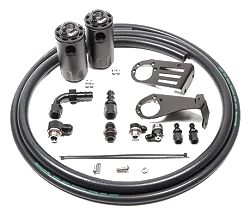 Dual Catch Can Kit for Nissan S15 Silva / 200SX Fluid Lock Radium Engineering