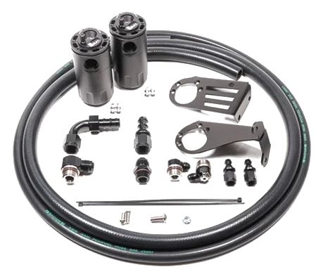 Dual Catch Can Kit for Nissan S15 Silva / 200SX Fluid Lock Radium Engineering
