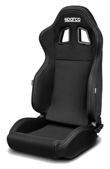 Fotel sportowy Sparco R100 My2022 Czarny - 009014.N