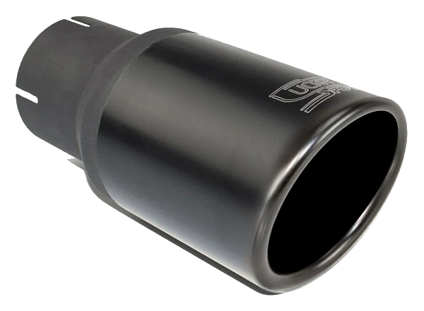 Uniwersalna końcówka tłumika okrągła 90mm długość 120mm średnica montażowa 60mm - NBL1-90RS*/60