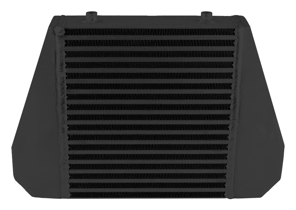 Intercooler 280x300x76mm FMIC.EU Tylny Wlot / Wylot Czarny