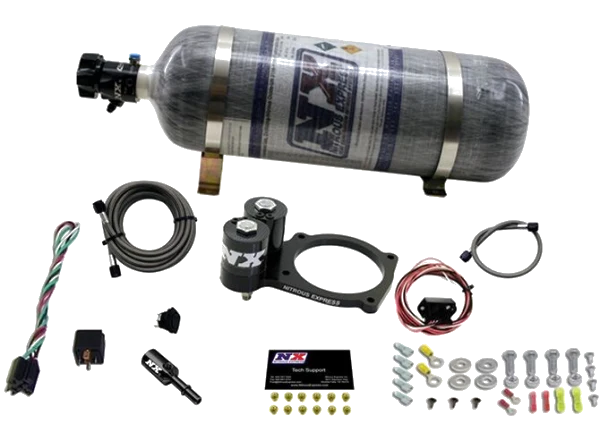 Nitrous Plate System with 12Lb Carbon Bottle for Dodge Hellcat / Demon Nitrous Express NX 20943-12