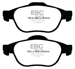 DP1353/2 Klocki hamulcowe ULTIMAX2 EBC Brakes Renault Grand Scenic Mk2 - DP1353/2