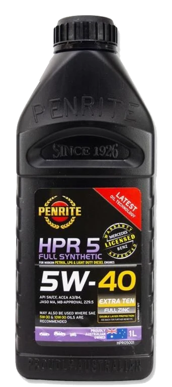 Olej silnikowy Penrite HPR 5 5W40 Full Synthetic 1L