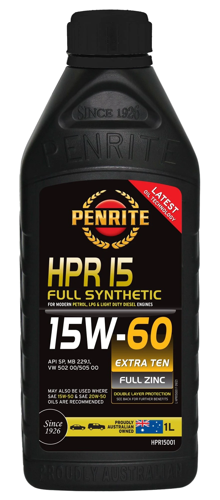 Olej silnikowy Penrite HPR 15 15W60 Full Synthetic 1L
