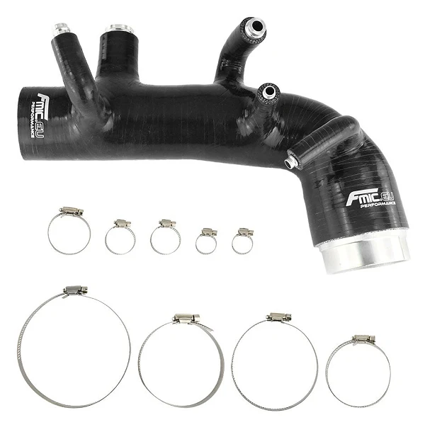 Przewód Silikonowy Dolotu i Turbo FMIC.EU Subaru Impreza GDB EJ20 STI WRX MK7-8 - Czarny