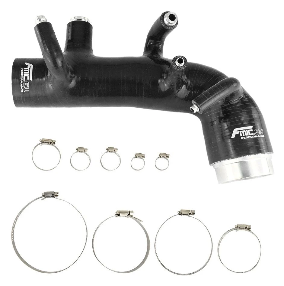 Przewód Silikonowy Dolotu i Turbo FMIC.EU Subaru Impreza GDB EJ20 STI WRX MK7-8 - Czarny