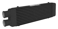Intercooler 550x180x65mm jednostronny czarny FMIC.EU