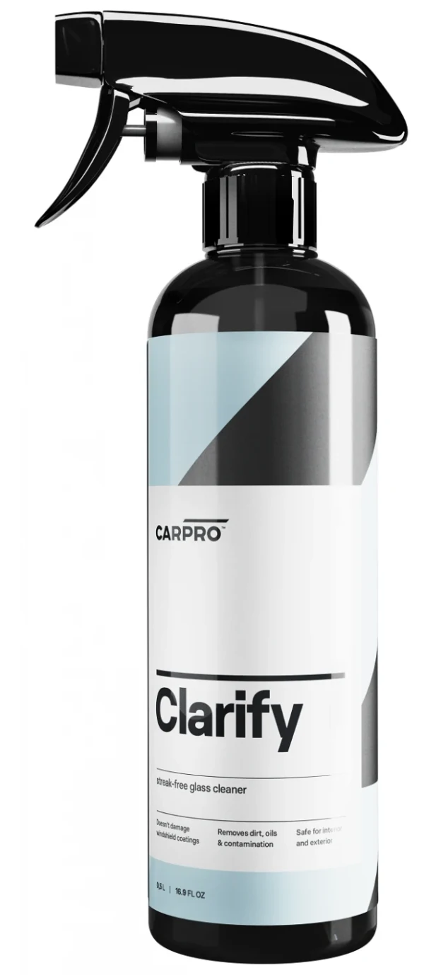 CAR PRO Clarify skuteczny płyn do mycia szyb nie pozostawia smug 0,5l 500ml