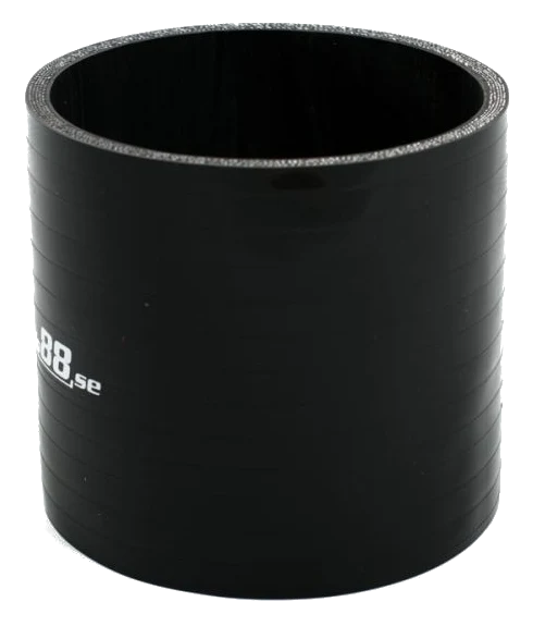 Wąż silikonowy czarny łącznik 6" (152mm)