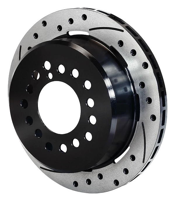 Wilwood 160-11374-BK SRP Nawiercana tarcza hamulcowa Performance z dzwonem 11.00" Prawa Czarna