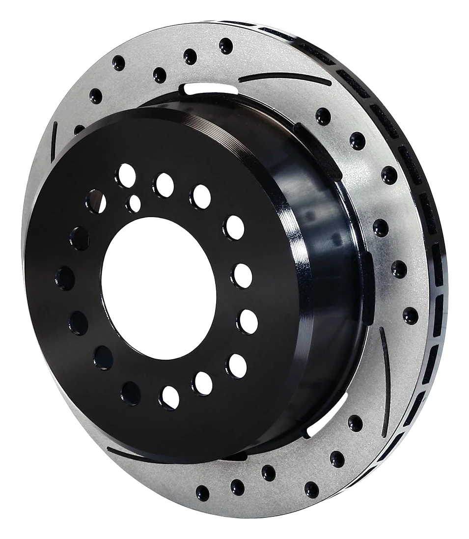 Wilwood 160-11374-BK SRP Nawiercana tarcza hamulcowa Performance z dzwonem 11.00" Prawa Czarna