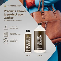 Leather Expert Leather Aniline Cream Odżywka do skór anilinowych półanilinowych otwarto licowych  1000ml