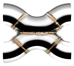 Spawany X-Pipe FMIC.Pro 51mm stal nierdzewna 304