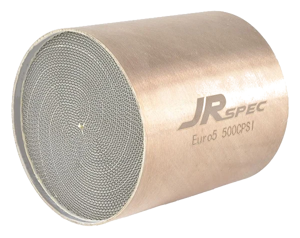 Wkład Katalizatora Benzyna / LPG Sportowy JRspec Długość 100mm Euro 5 500 CPSI Średnica 90mm