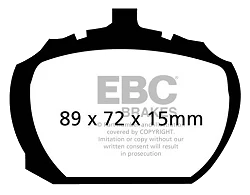 DP755 Klocki hamulcowe ULTIMAX2 EBC Brakes