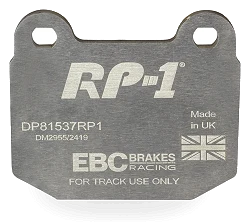 DP81537RP1 Sportowe klocki hamulcowe RP-1 Racing EBC Brakes Maserati Ghibli AM336 Quattroporte AM337 MG ZT Nissan Skyline R33 Stagea C34 350Z Rover 75 Subaru BRZ Impreza Impreza RB320 WRX ST
