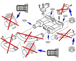 Zamiennik zaworu EGR BMW serii 7 z silnikiem 4.0 D M67 - EGR_24/KZU