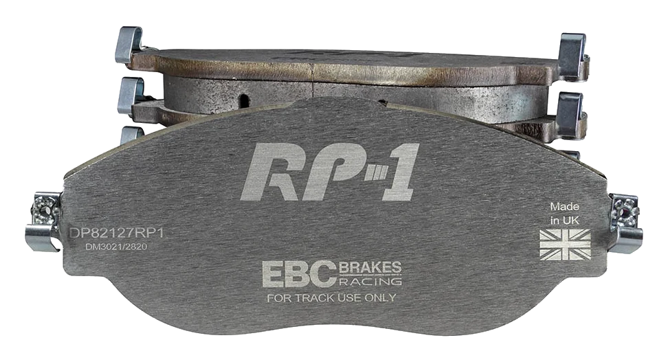 DP82127RP1 Sportowe klocki hamulcowe RP-1 Racing EBC Brakes Audi A3 8Y A3 quattro 8Y S3 8V S3 8Y TT 8S TT quattro 8S TTS quattro 8S CUPRA Formentor Leon Seat Leon 5F Leon 5F Cupra Skoda Octa