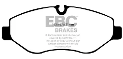 DP41926R Klocki hamulcowe YELLOWSTUFF EBC Brakes Mercedes-Benz Viano Mercedes-Benz COMMERCIAL Sprinter 209D Sprinter 210D Sprinter 211D Sprinter 213D Sprinter 214D Sprinter 215D Sprinter 216