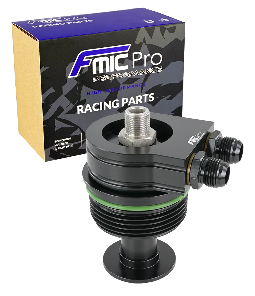 Podstawka adapter chłodnicy oleju FMIC.Pro Audi S4 S5 RS4 RS5 3.0TSI V6 Porsche 2.9T EA839