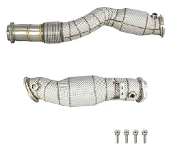 Downpipe FMIC.Pro BMW M2 M3 M4 G87 G20 G80 S58 B30 2020- z katalizatorem i osłoną termiczną