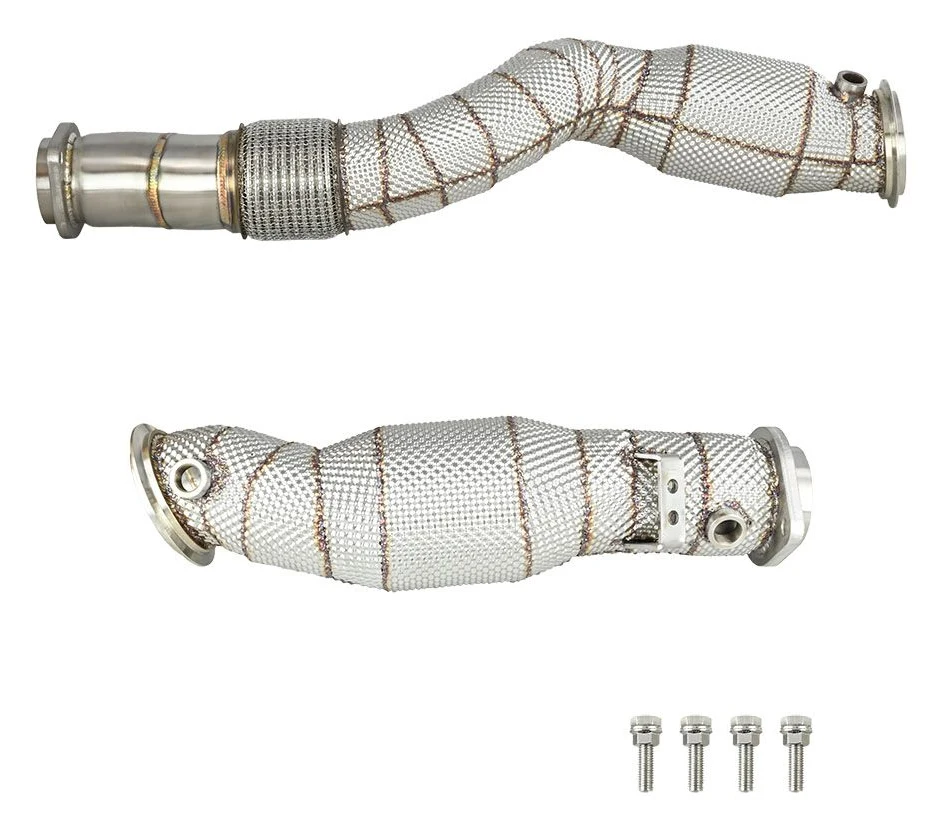 Downpipe FMIC.Pro BMW M2 M3 M4 G87 G20 G80 S58 B30 2020- z katalizatorem i osłoną termiczną