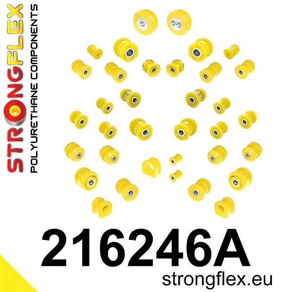 216246A: Kompletny zestaw tulei zawieszenia SPORT