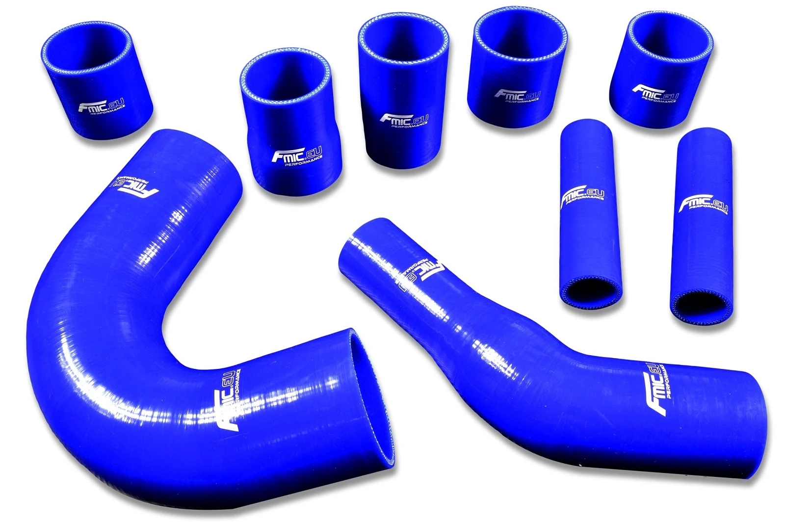Zestaw Przewodów Silikonowych Dolotu i Turbo FMIC.EU Mitsubishi EVO 10/X 4B11T CZ4A 08-15