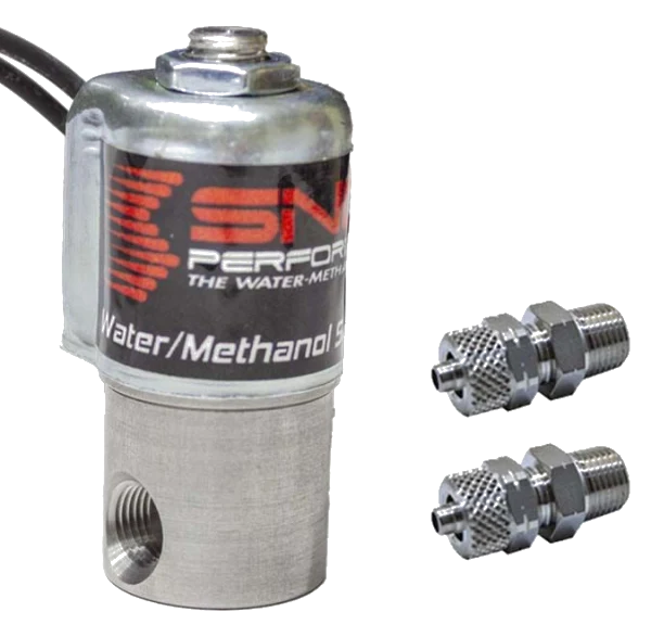 Snow Performance High Flow Water-Methanol Solenoid Upgrade Quick-Connect Fittings