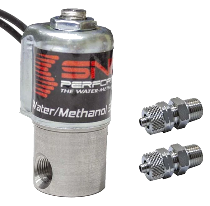 Snow Performance High Flow Water-Methanol Solenoid Upgrade Quick-Connect Fittings