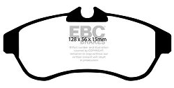 DP41435R Klocki hamulcowe YELLOWSTUFF EBC Brakes Citroen C2 C2 VTR C3 Pluriel C3 Mk1