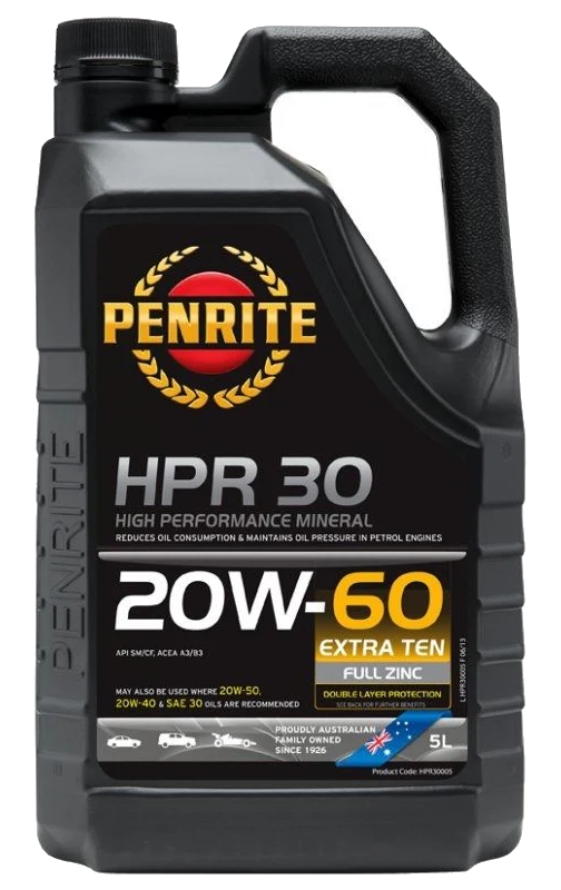 Olej silnikowy Penrite HPR 30 20W60 Mineral 5L