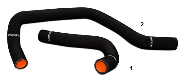 Przewody silikonowe do układu chłodzenia Mishimoto Acura Integra 1994-2001 Czarny