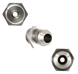 AN8 1/2" NYPEL STALOWY ADAPTER MĘSKO MĘSKI