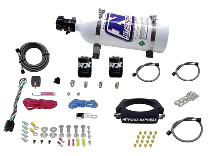 LS 90mm Plate System with 5Lb Bottle for GM Vehicles Nitrous Express NX 20934-05
