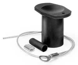 Nuke Performance osłona ochronna zaworu Air Jack z linką