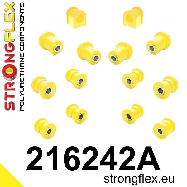 216242A: Zestaw tulei tylnego zawieszenia SPORT