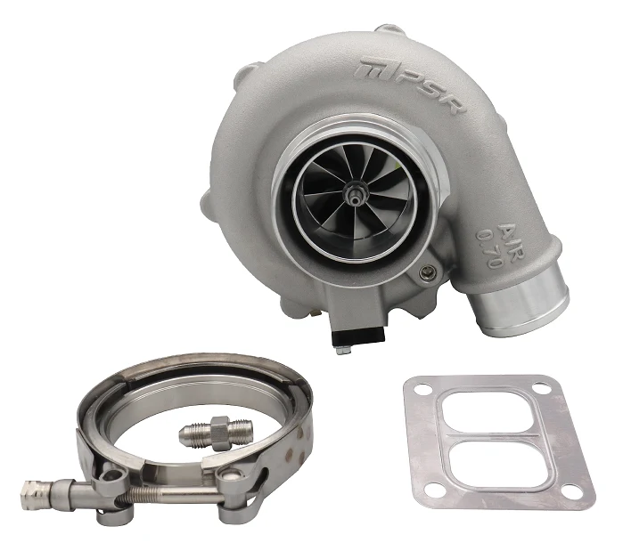 Turbosprężarka Pulsar PSR 5455G 660 KM .85 T4 Twin Scroll Wlot 3" V-Band Wylot Łożyska kulkowe